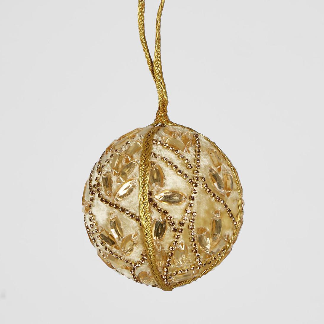 Jemma Beaded Hanging Bauble SML