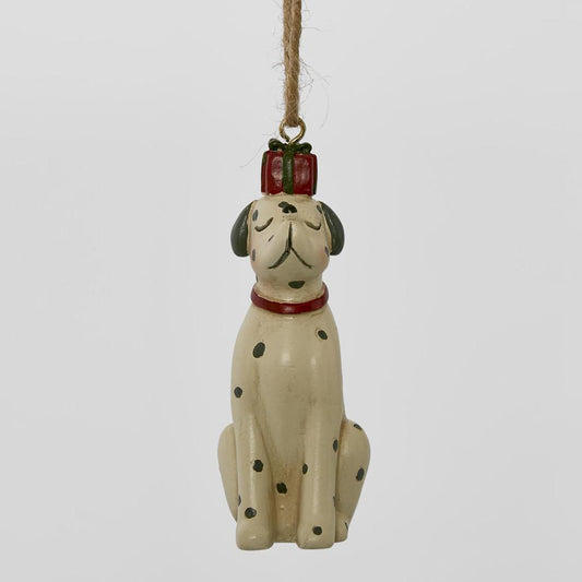 Alfred Hanging Dog Ornament