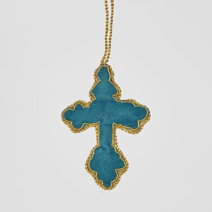Flora Hanging Cross Decoration