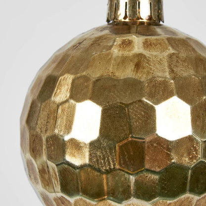 Mett Bauble (Set of 4) Antique Gold