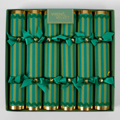 Verdant Striped Cracker Green