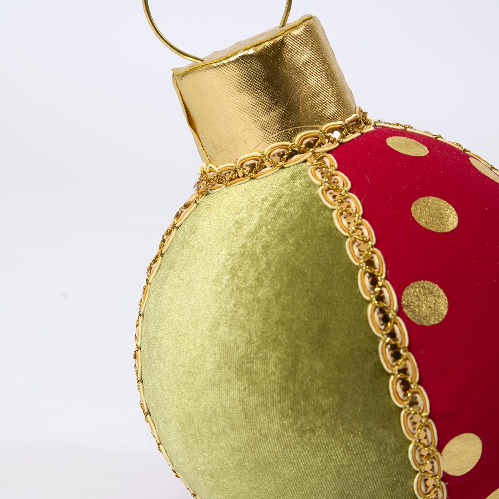 Carnival Bauble Red & Green