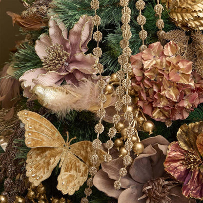 Gilded Hydrangea Stem Bronze