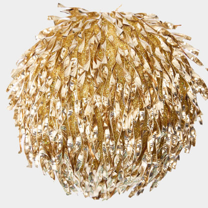 Metallic Twirl Bauble 15cm