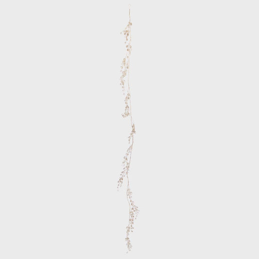 Crystal Drop Garland Gold