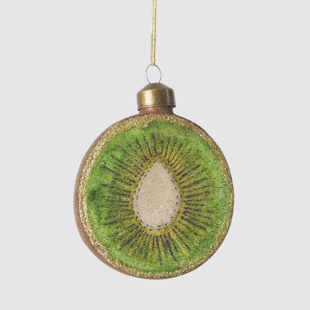 Sugared Kiwi Fruit Tree Decoration