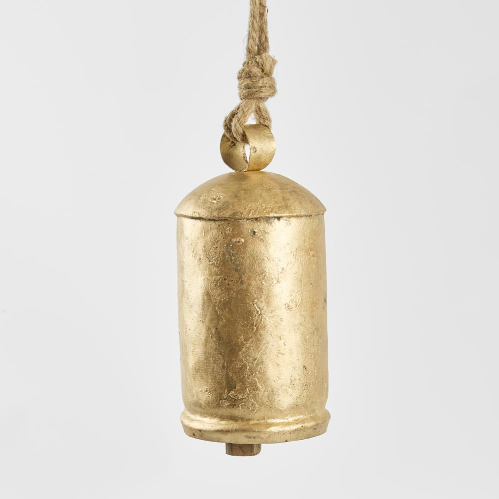Brass Oblong Bell Decoration Medium