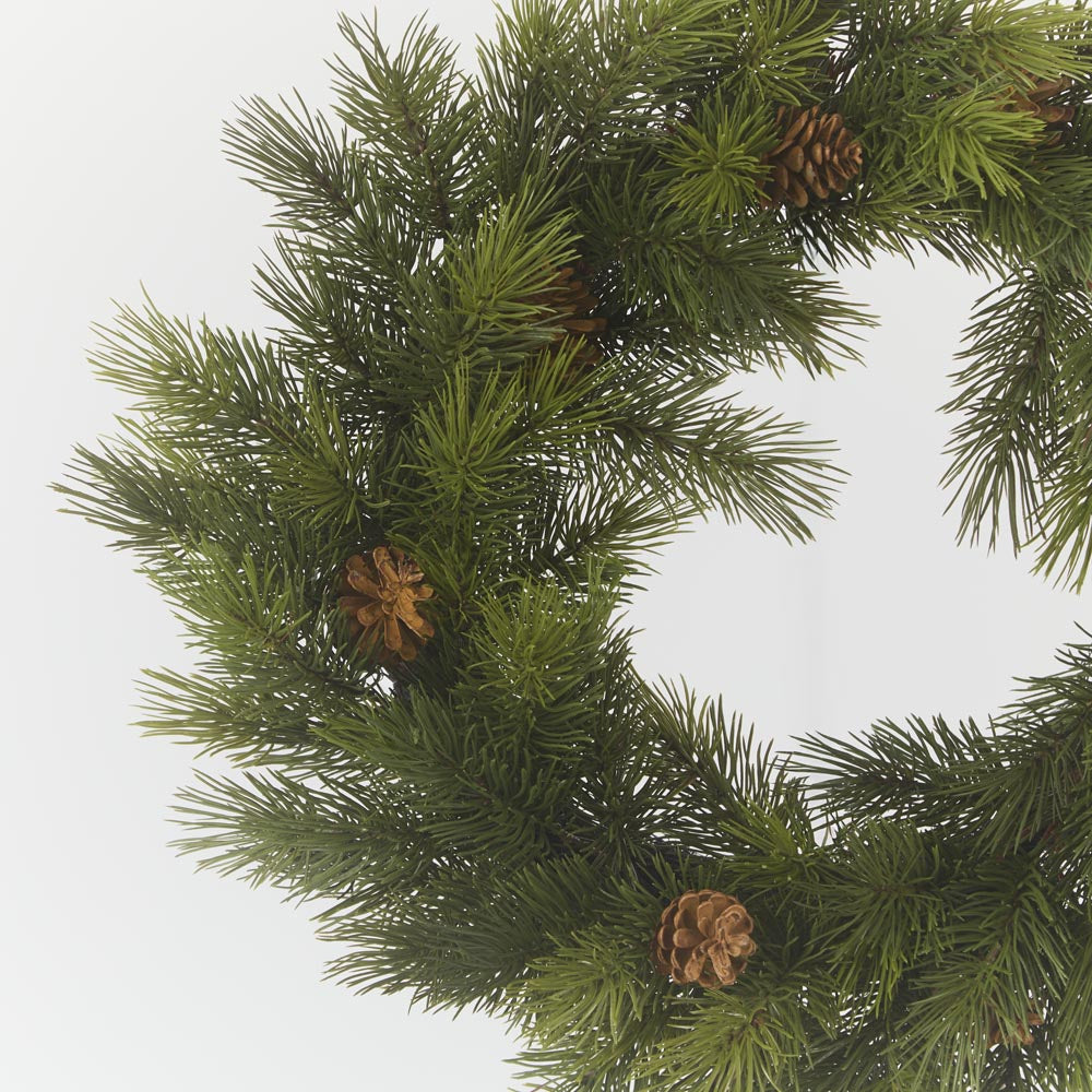 Pine Cone Wreath 65cm