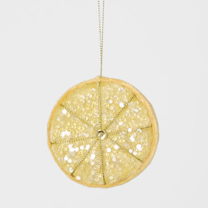 Palermo Beaded Lemon Slice Yellow