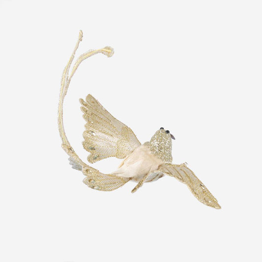 Opulence Velvet Bird Clip On