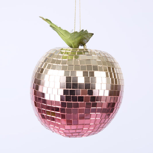 Disco Apple Decoration Large Fuchsia