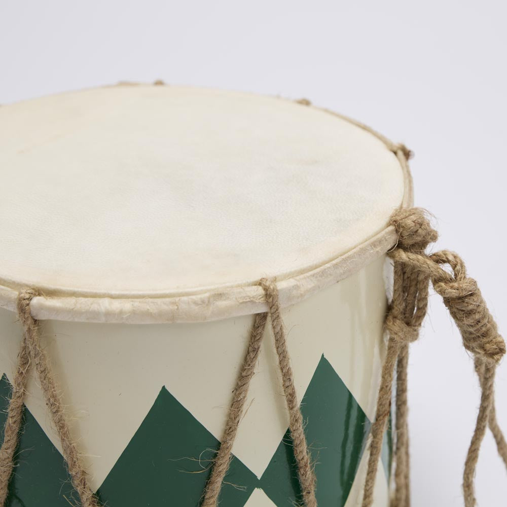 Rawhide Diamond Drum Large Green