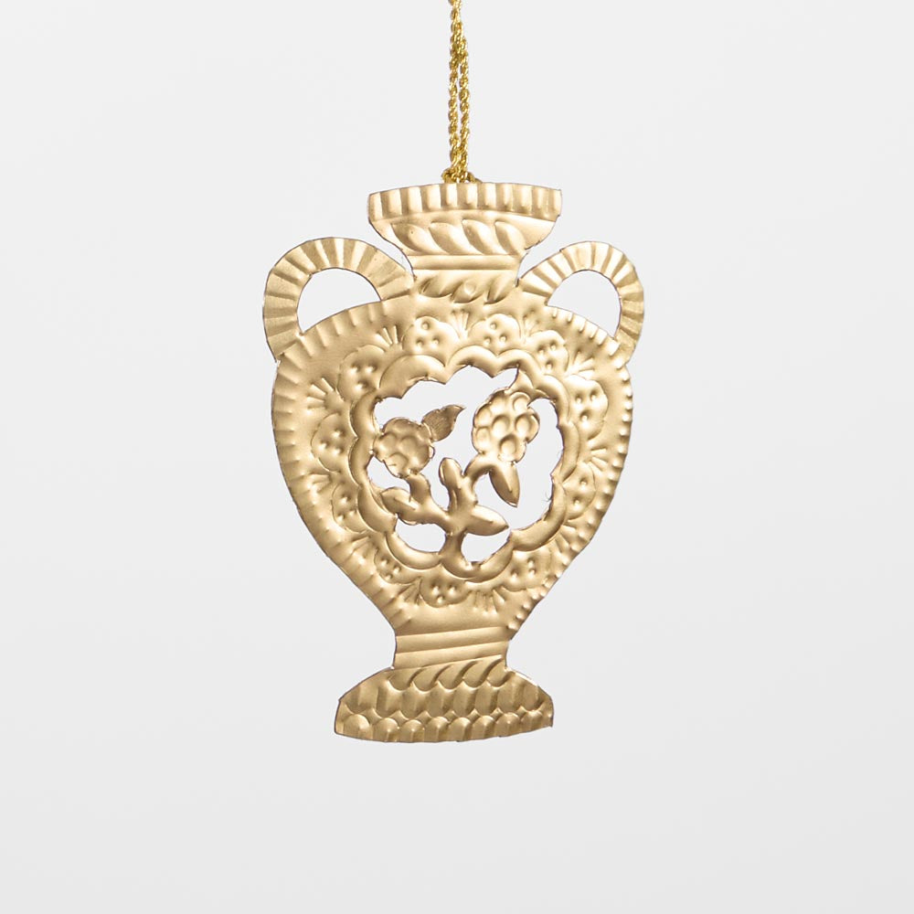 Gilt Urn Hanging Decoration