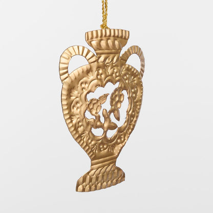 Gilt Urn Hanging Decoration