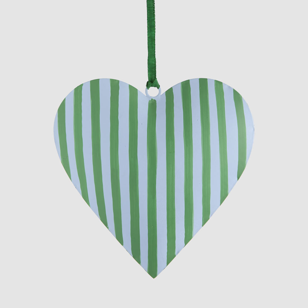 La Dolce Vita Heart Tree Decoration Large Green