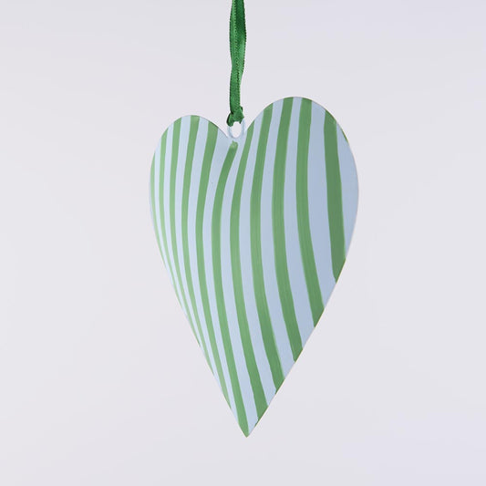 La Dolce Vita Heart Tree Decoration Large Green