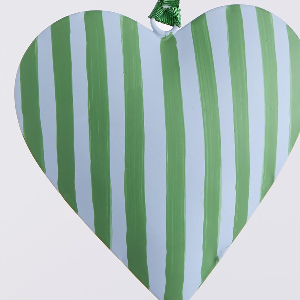 La Dolce Vita Heart Tree Decoration Small Green