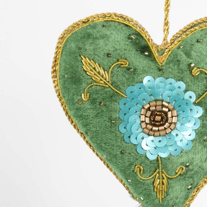 Evergreen Heart Tree Decoration