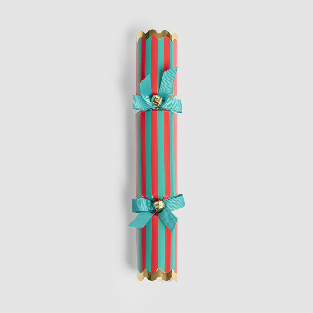 Noel Stripe Emerald Crackers – Box of 6