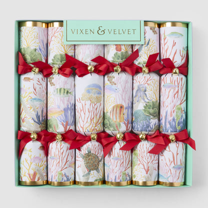 Coral Mystery Crackers – Box of 6