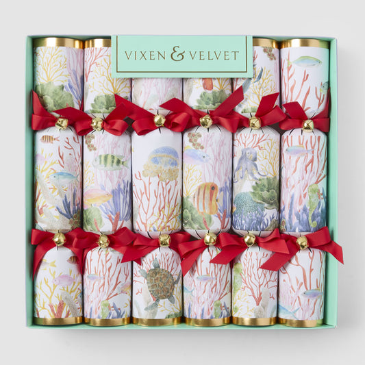 Coral Mystery Crackers – Box of 6