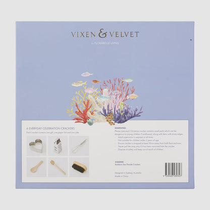 Coral Mystery Crackers – Box of 6