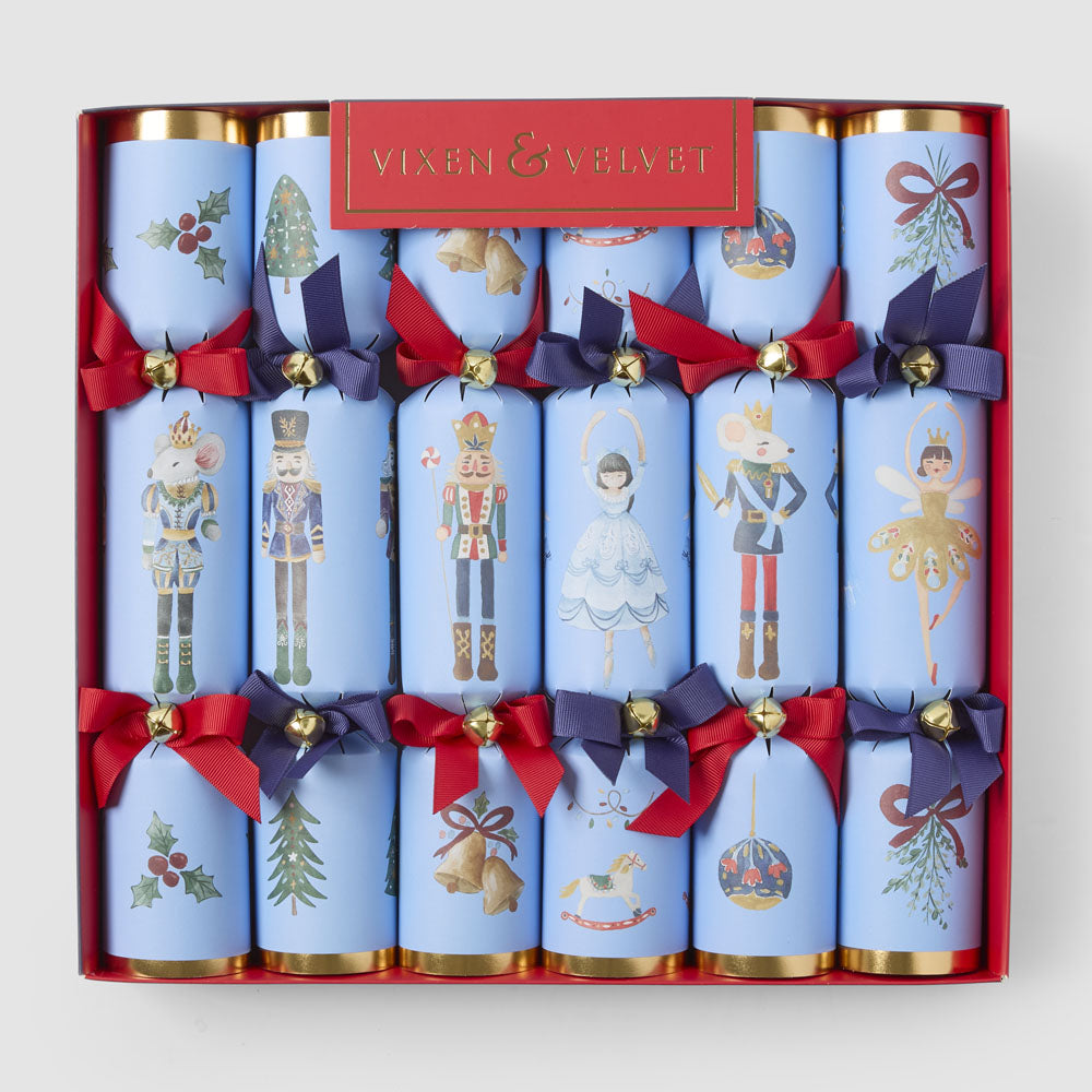 Bluebell Nutcracker Crackers – Box of 6