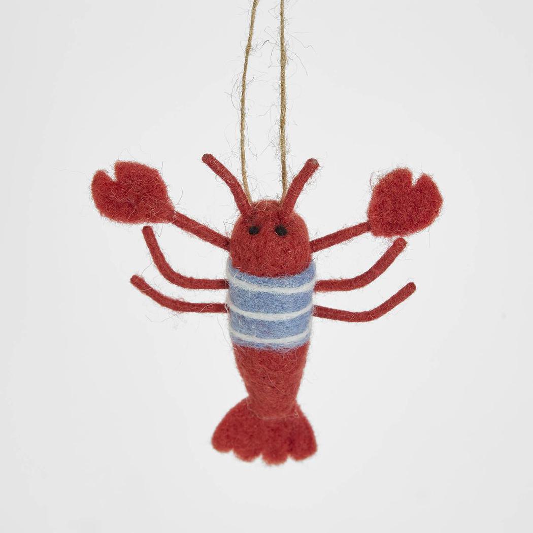 Lennie Hanging Lobster Tree Decoration