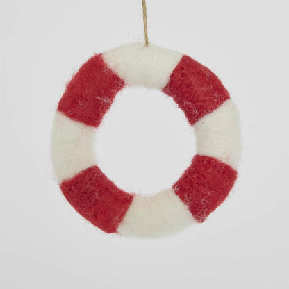 Buoy Hanging Tree Decoration Red