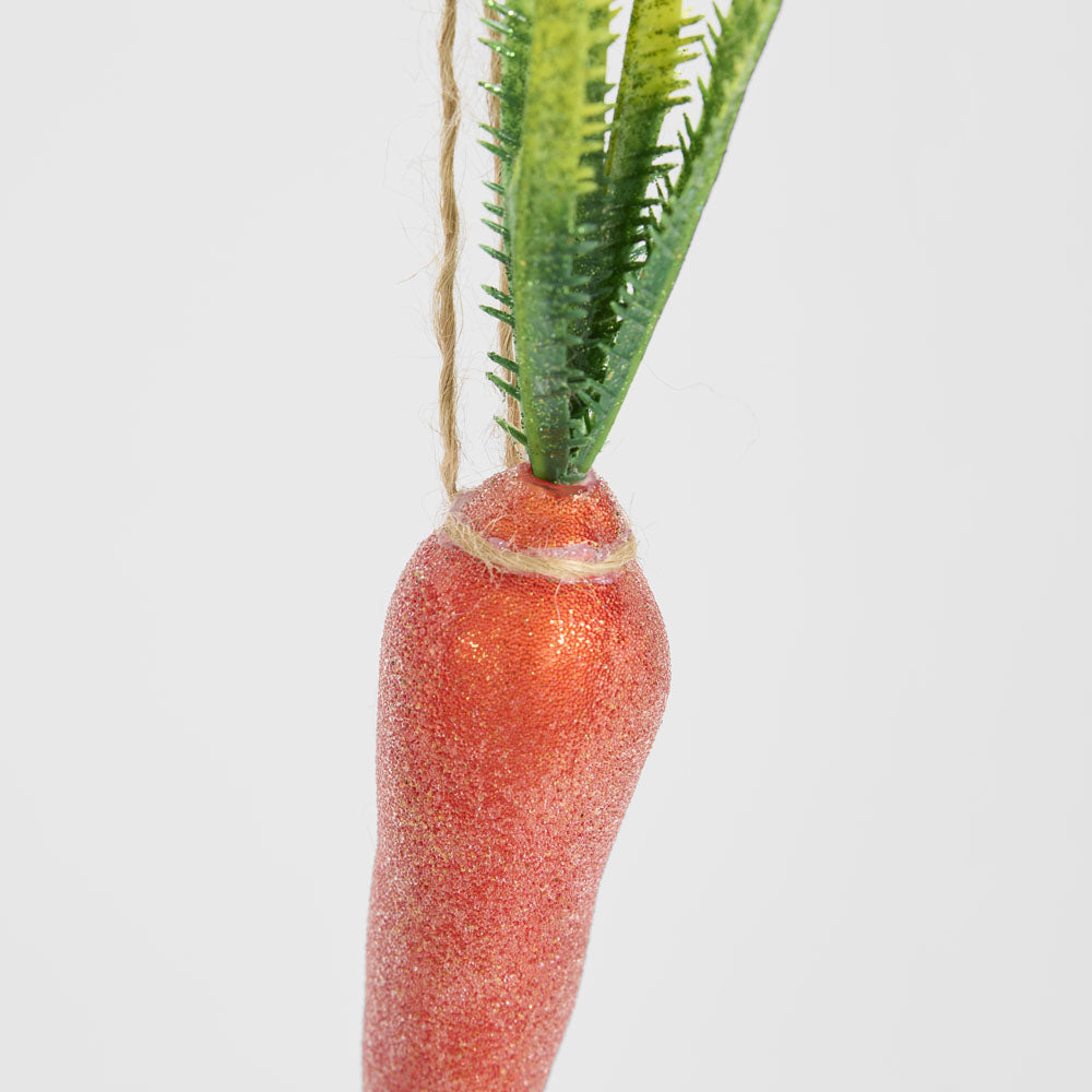 Sugared Carrot Decoration