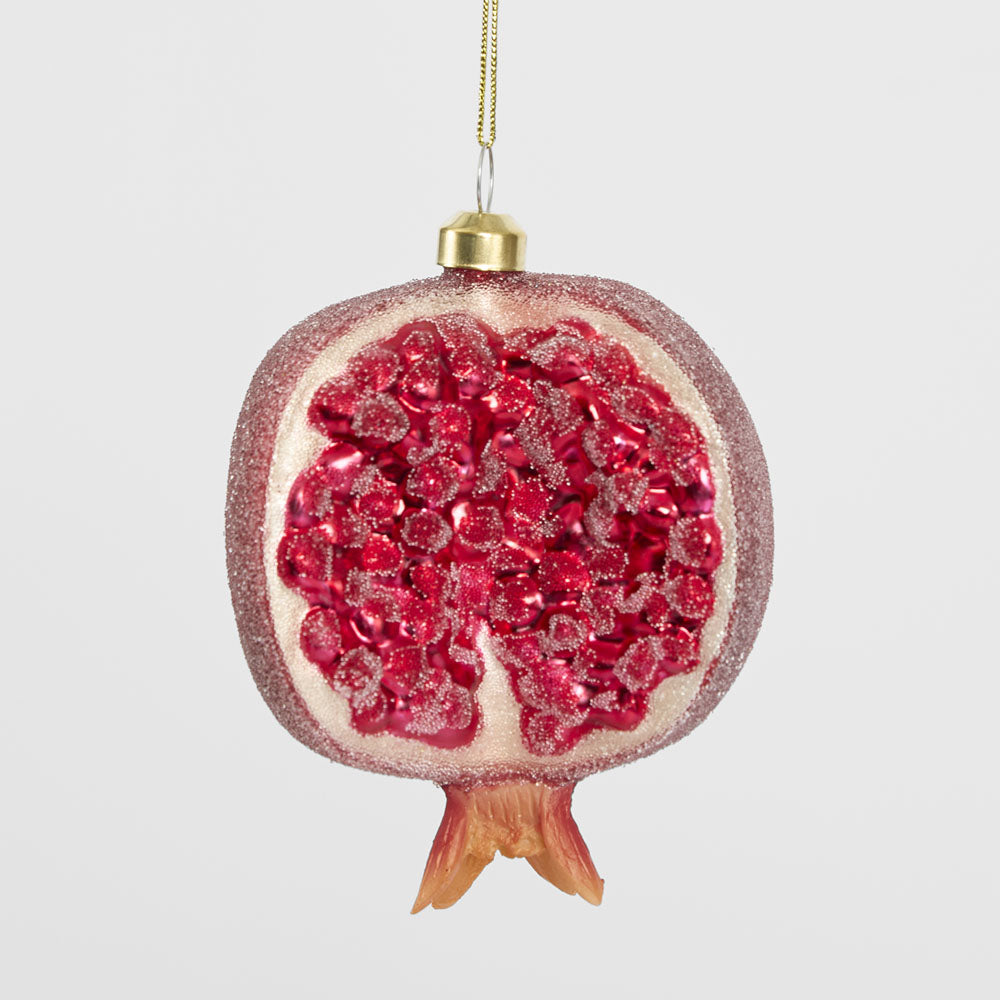 Sugared Pomegranate Festive Decoration
