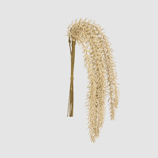 Cascading Glitter Bunch Gold