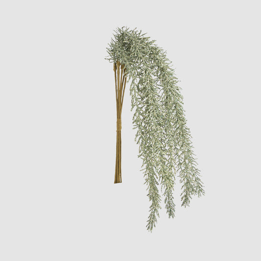 Cascading Glitter Bunch Green