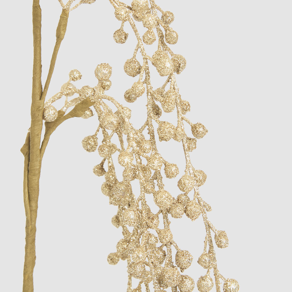 Glitter Stem Gold