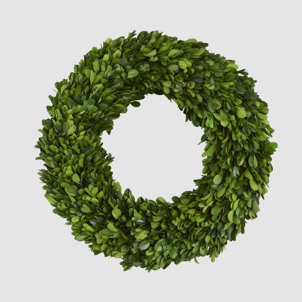 Preserved Boxwood Wreath 35cm