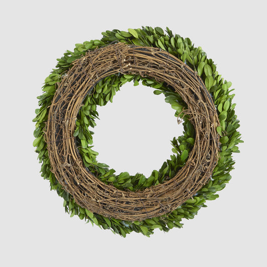 Preserved Boxwood Wreath 35cm