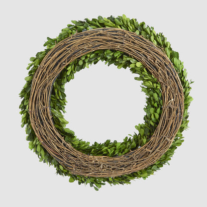 Preserved Boxwood Wreath 45cm