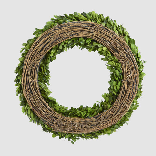 Preserved Boxwood Wreath 45cm