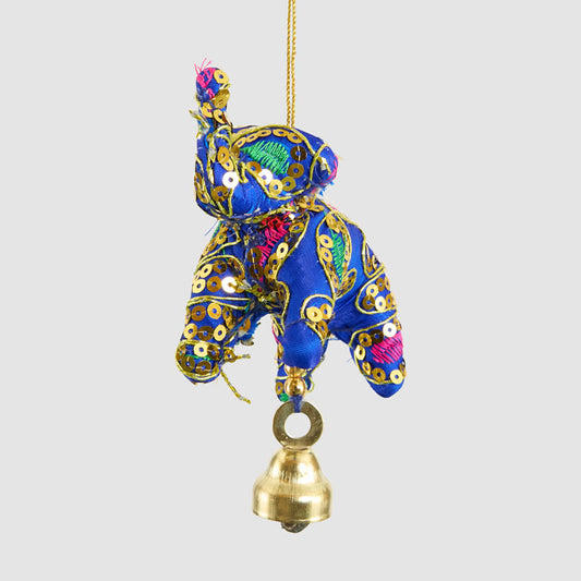 Laila Elephant Decoration Dark Blue