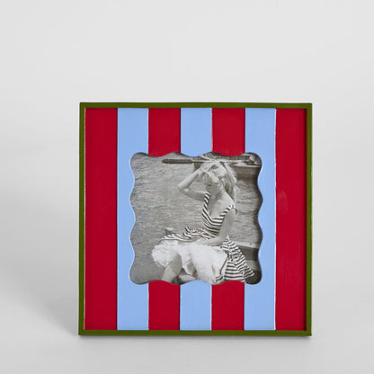 Ciao Bella Photo Frame 4x4 Red Blue