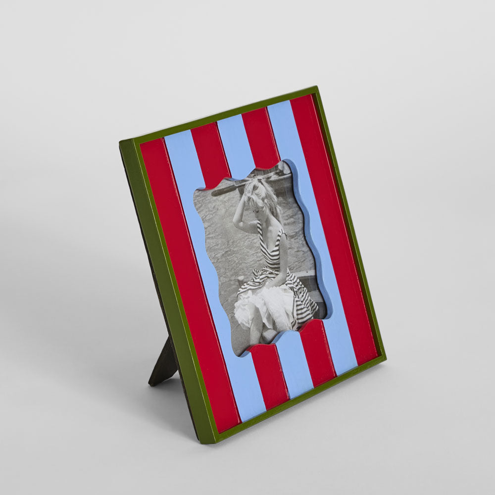 Ciao Bella Photo Frame 4x4 Red Blue