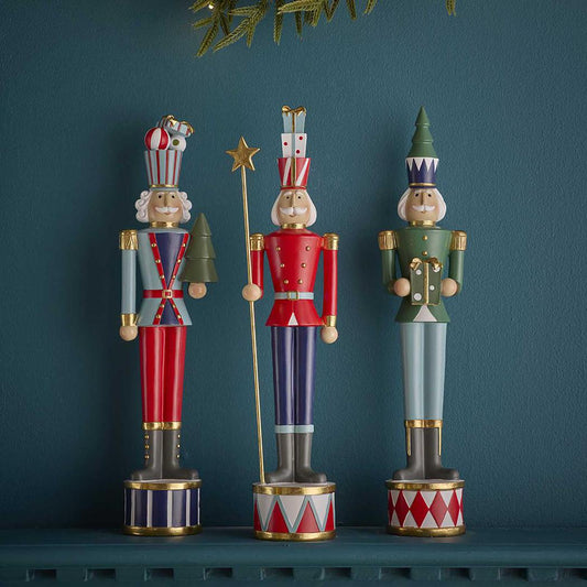 St James Nutcracker With Gift