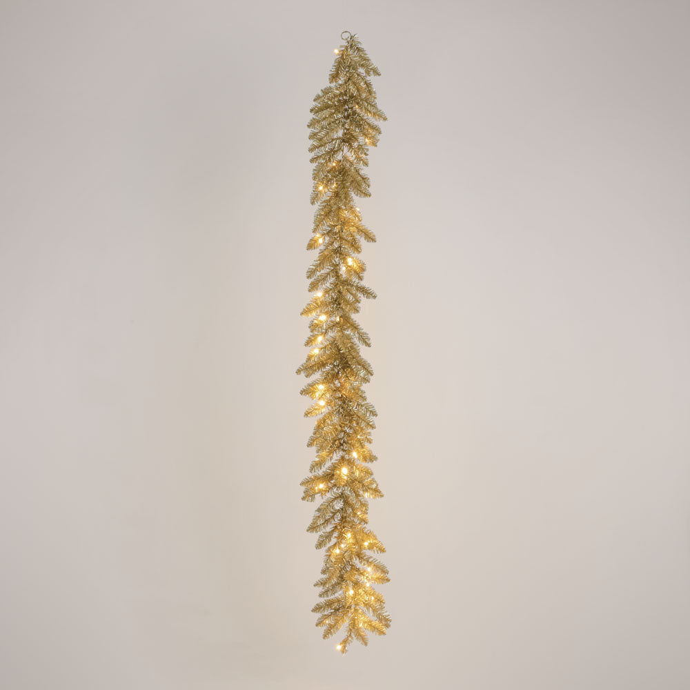 Champagne Garland with 50 LED 180cm