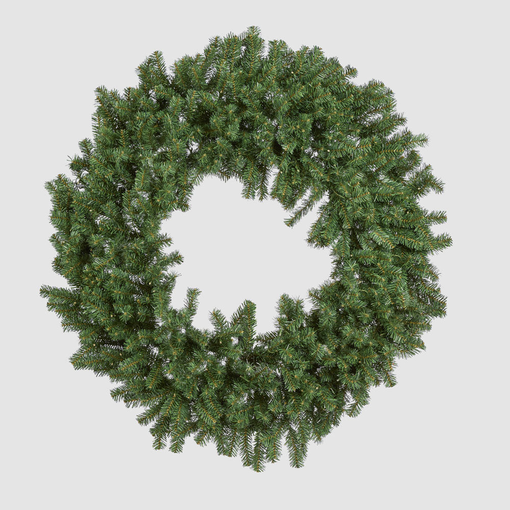 Green Wreath with 190 LED 120cm