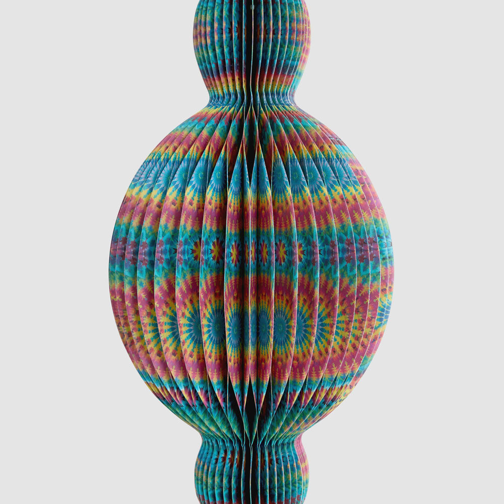 Paper Jousting Finial Decoration Multi Colour