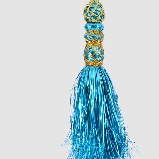 Tinseltown Tassel Decoration Turquoise