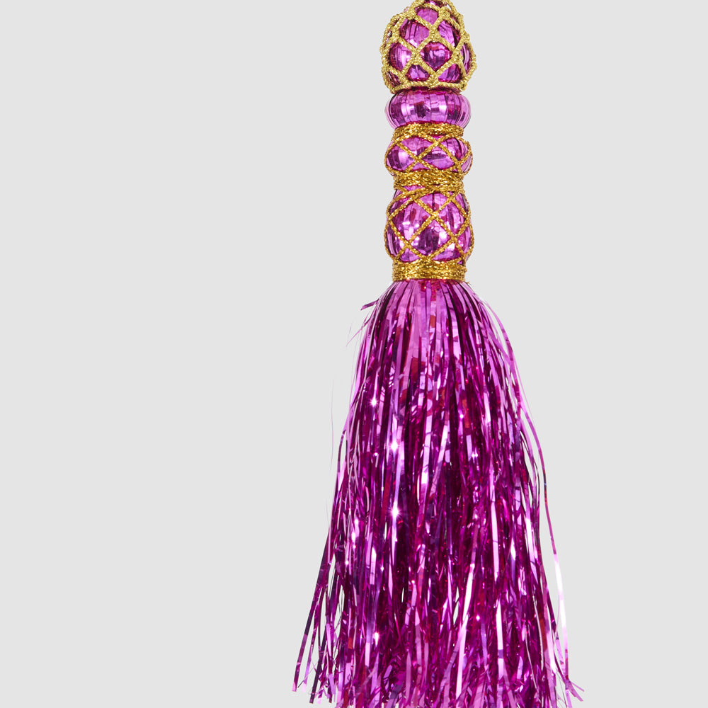 Tinseltown Tassel Decoration Pink