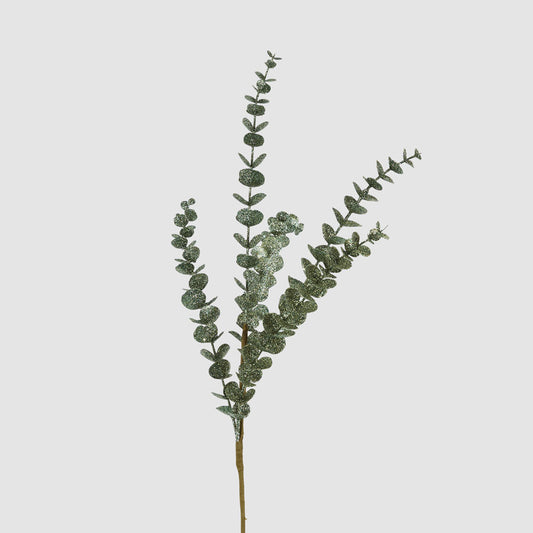 Glitter Eucalyptus Spray Green