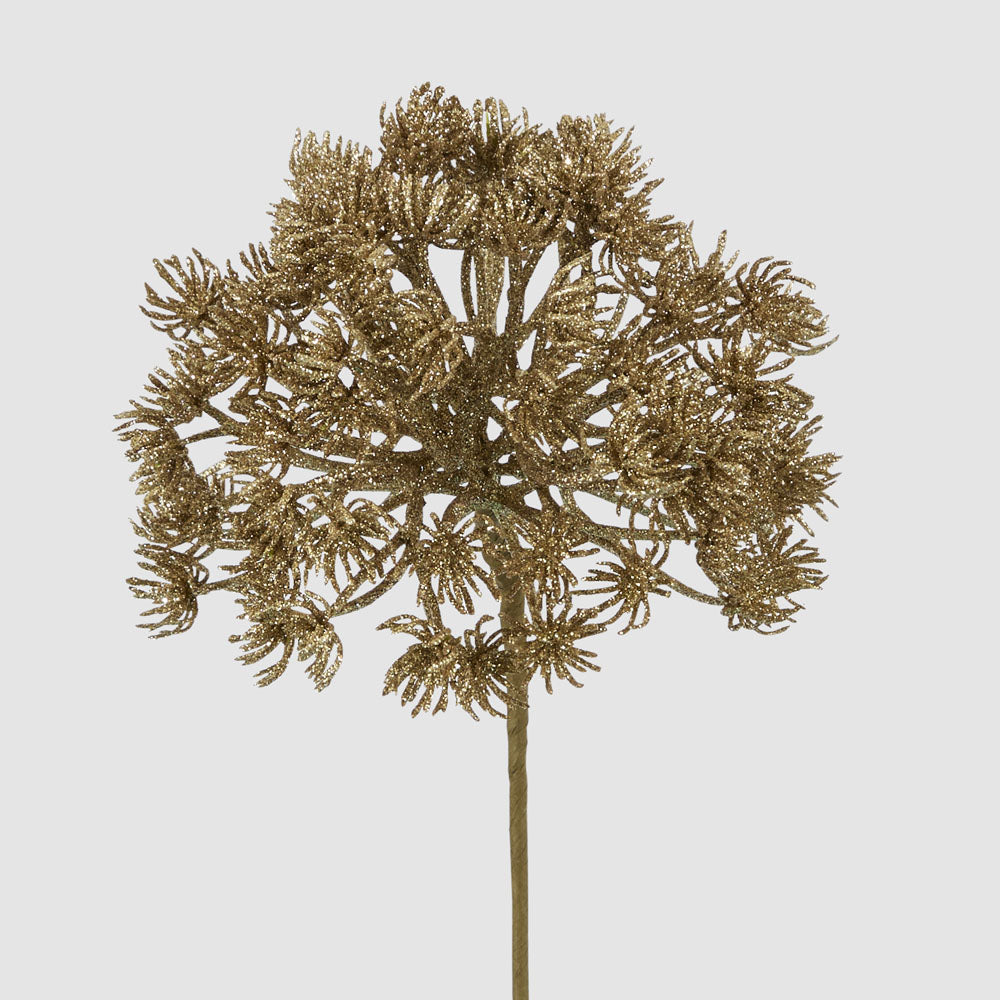 Glitter Agapanthus Stem Gold