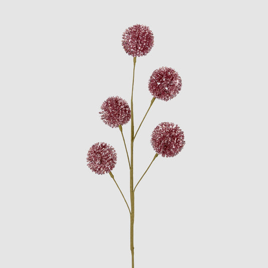 Glitter Pompom Spray Pink